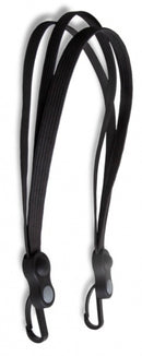 Triobinder met karabijnhaak 26/28 inch 60 cm zwart