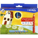 kleurpotloden 3-in-1 Groove 12 stuks multicolor