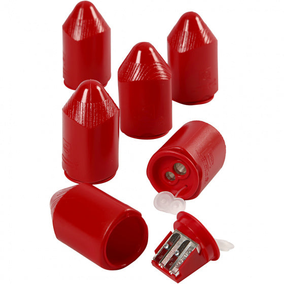 puntenslijper 8,5 cm rood 1 stuk