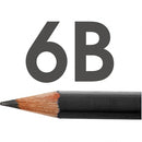 tekenpotloden 6B 12 stuks