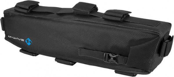fietsaccuhoes Rough Ride B 59 x 13 cm polyester zwart