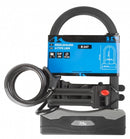 U-Slot met spiraalkabel zwart 240 x 15 mm zwart