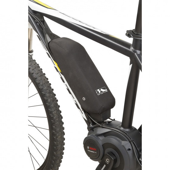 Neopreen beschermhoes M-Wave voor E-bike batterij - zwart