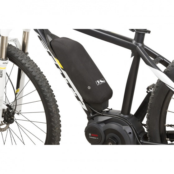 Neopreen beschermhoes M-Wave voor E-bike batterij - zwart