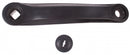 Crank Met Cover Staal 170mm Links Zwart
