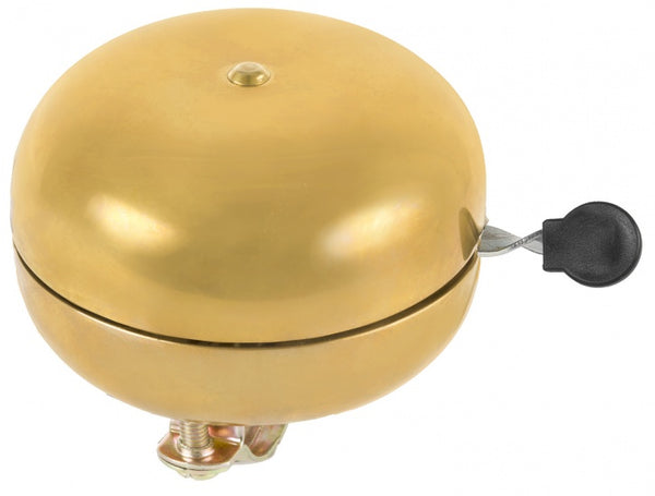 Fietsbel Ding-Dong staal 80mm goud