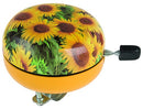 Fietsbel Ding-Dong M-Wave ø80mm - sunflower yellow