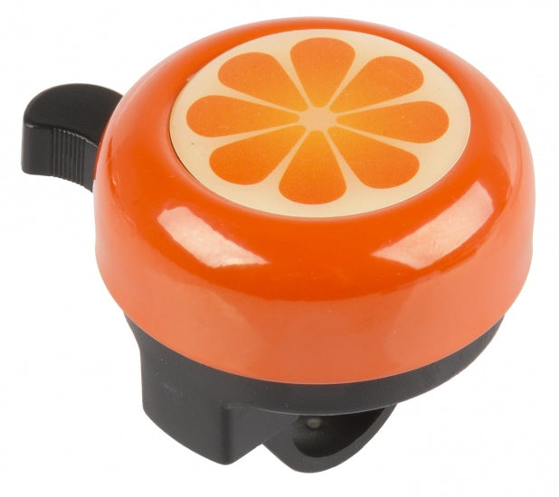 Fietsbel Kinderfiets Sinaasappel 5,5 cm oranje