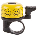 fietsbel Mini-Mix aluminium 35 mm geel