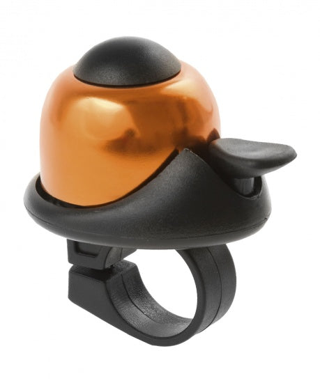 Fietsbel M-Wave Bella Design Mini ø36mm - oranje (op kaart)
