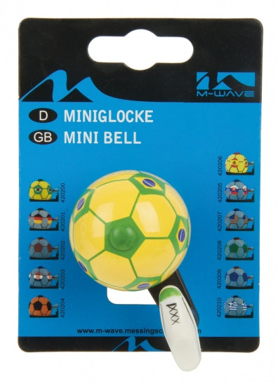Fietsbel Mini Voetbal Brazilie