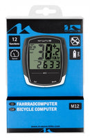 Fietscomputer 12 Functies Zwart