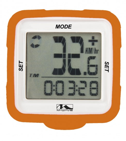 Fietscomputer XIV Silicon 14 Functies Draadloos