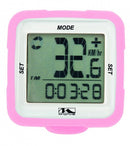 Fietscomputer XIV Silicon 14 Functies Draadloos Roze