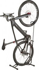 fietsenrek voor één fiets 59 x 38 x 110/140 cm zwart