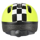 fietshelm Kid Smile junior ABS neongeel maat 46-52 cm/XS