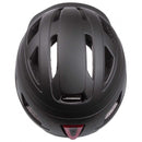 fietshelm Urban met licht ABS matzwart mt 59-61 cm