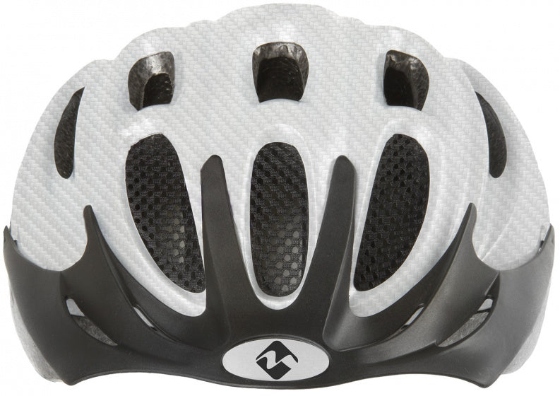 fietshelm Ventura wit/zwart maat 53-57 cm