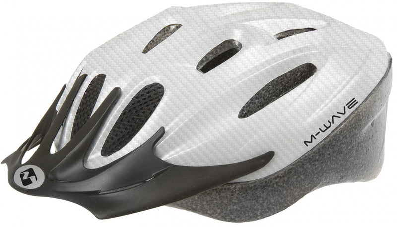 fietshelm Ventura wit/zwart maat 53-57 cm
