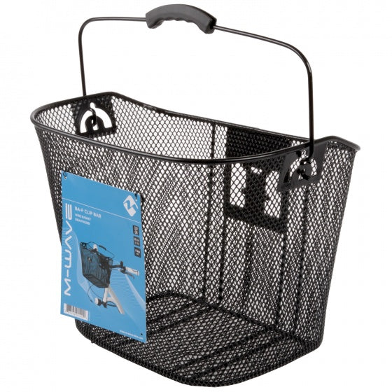Stuurmand M-Wave met Clip-on-houder / afneembaar - zwart