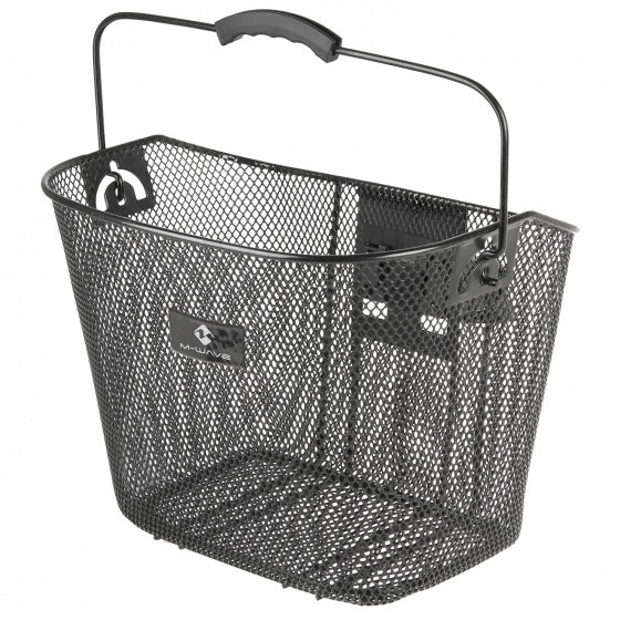 Stuurmand M-Wave met Clip-on-houder / afneembaar - zwart