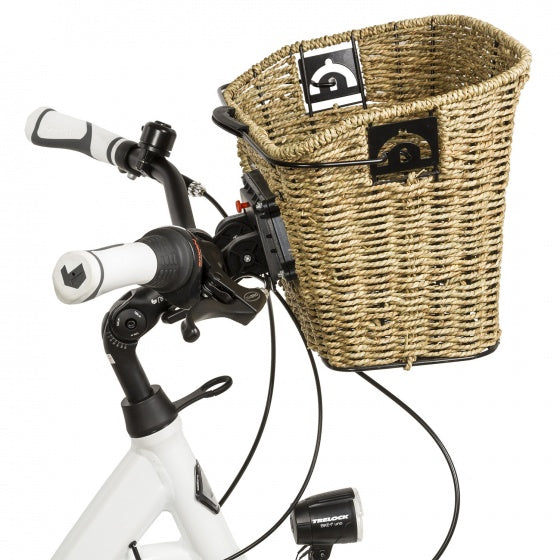 Stuurmand M-Wave gevlochten 35 x 25 x 26 / ø22 cm inclusief stuurhouder