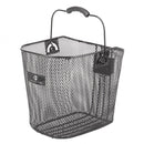 fietsmand voor staal 18 liter zwart