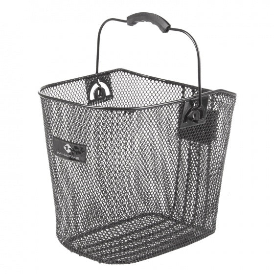 fietsmand voor staal 18 liter zwart