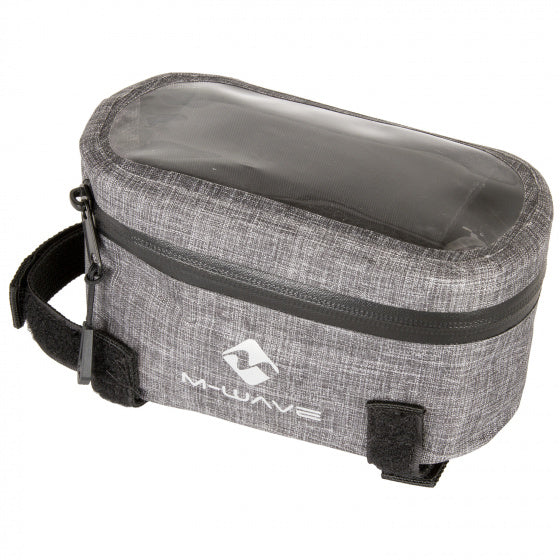 frametas Suburban 1,5 liter nylon 18,5 x 9,5 cm grijs