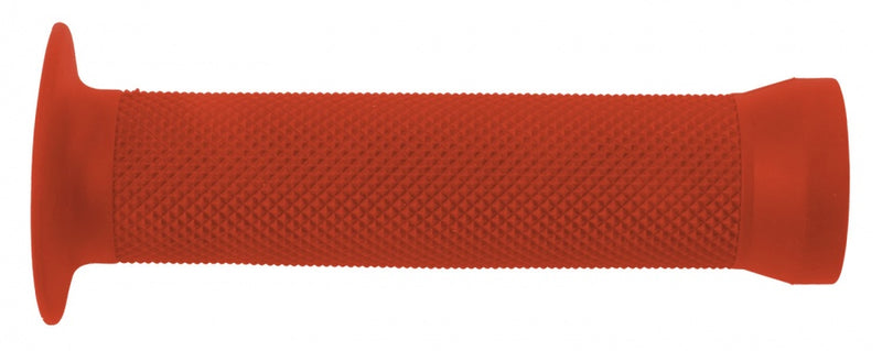 handvat BMX 130 mm rubber rood 2 stuks