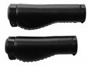 handvatten 99/138 mm leer zwart per paar