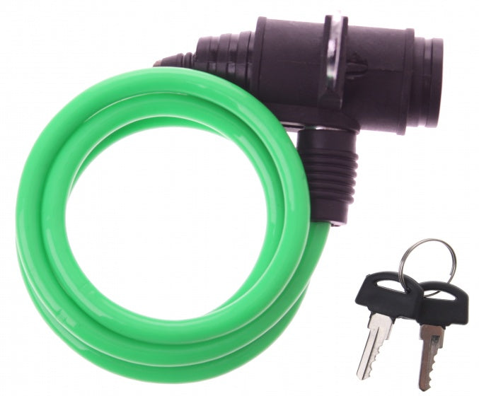 spiraalslot 1000 x 6 mm groen