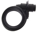 spiraalslot 1000 x 6 mm zwart