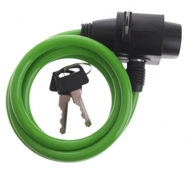 spiraalslot 1500 x 8 mm groen