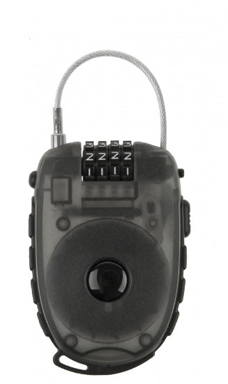 Kabelslot met oprolbare staalkabel M-Wave Lock 'n Roll - 90 cm x 2,4 mm (op M-wave kaart)