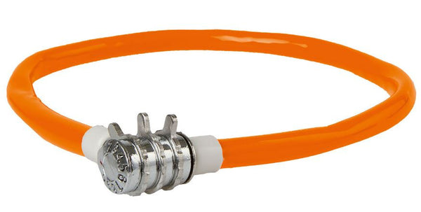 kabelslot cijfercombinatie 500 x 12 mm oranje