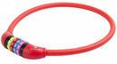 kabelslot cijfercombinatie 650 x 12 mm rood