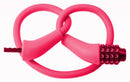 Kabelcijferslot M-Wave Silicon 900 x 12mm - roze