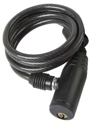 Spiraalslot S 6.10 100 x 0.6 cm zwart