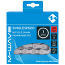 Ketting M-Wave single speed / naafversnelling anti-roest - 112 schakels