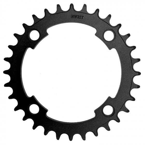 kettingblad e-bike 1/2 x 3/32 38T 104 mm alu zwart