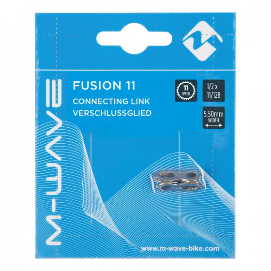 kettingschakel Fusion 1/2 x 11/128 staal 11S zilver