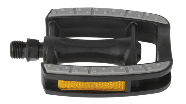 Pedaalset M-Wave anti-slip kunststof - zwart