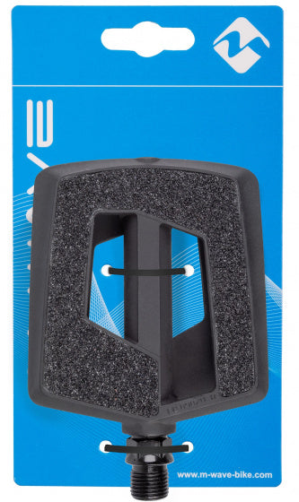 Pedaalset M-Wave Steady Flat anti-slip - zwart