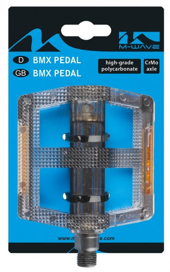 platformpedaal set BMX 9/16 inch zwart