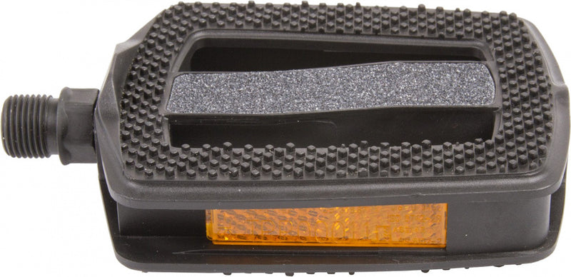 platformpedalen Steady Beach 97 x 89 mm staal zwart