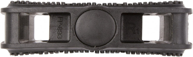 platformpedalen Steady Beach 97 x 89 mm staal zwart