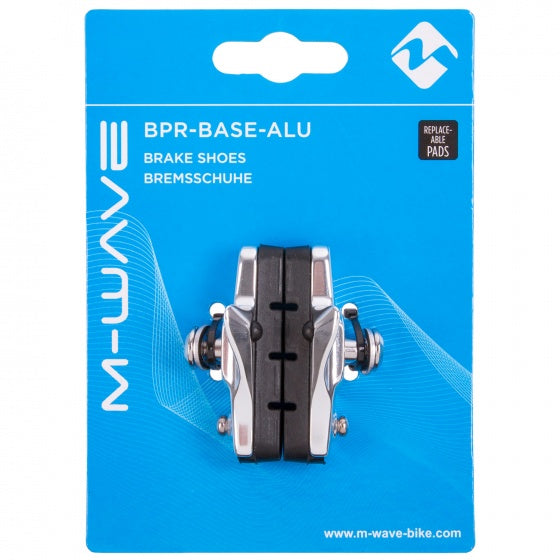 remblokken V-brake 55 mm zilver
