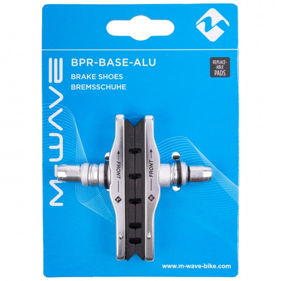 remblokken V-brake 72 mm zilver