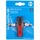 remblokken V-brake 72 mm zwart/zilver